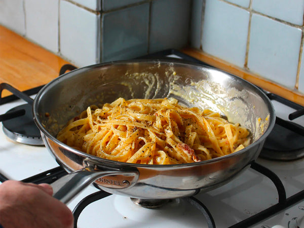 Spaghetti à la carbonara du chef