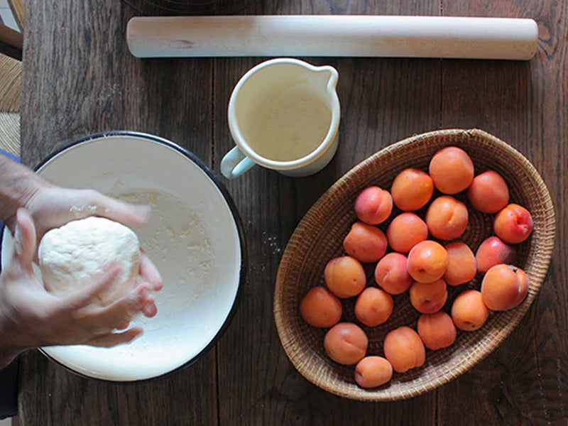 Tatin abricots romarin avec pâte feuilletée maison