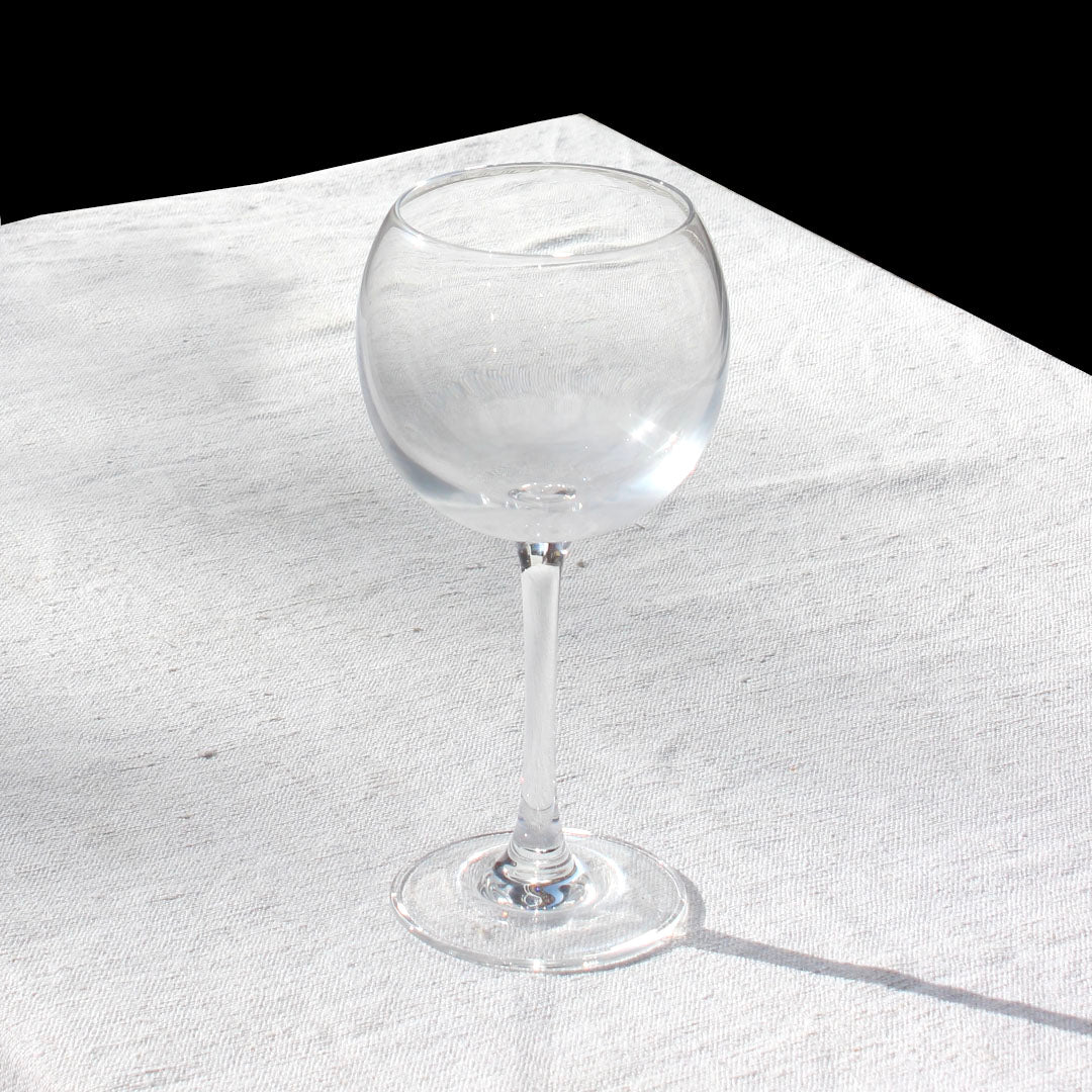 6 grands verres ballon à pied