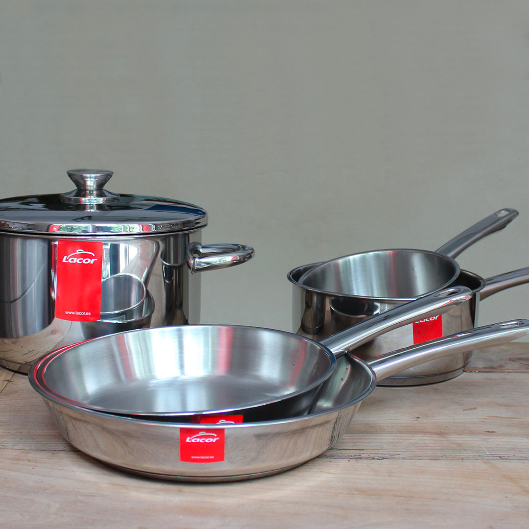 Batterie de cuisine inox 18/10 professionnel