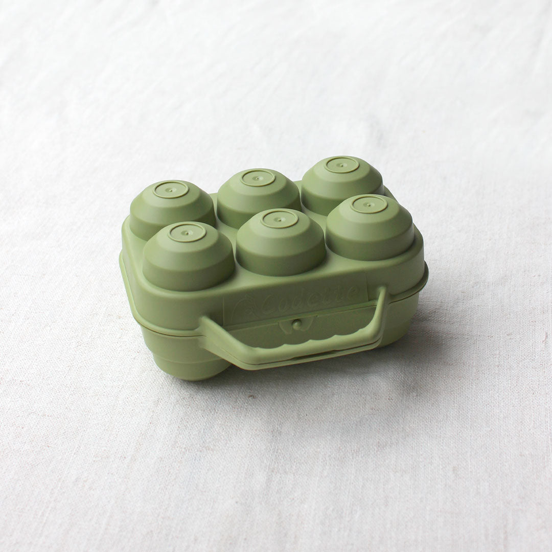 Boite à oeufs en plastique recyclé