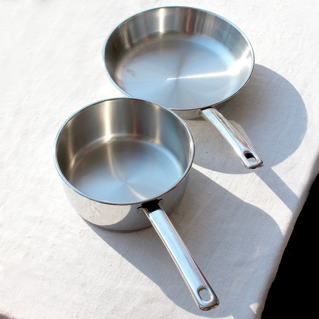 Casserole à queue inox 18/10