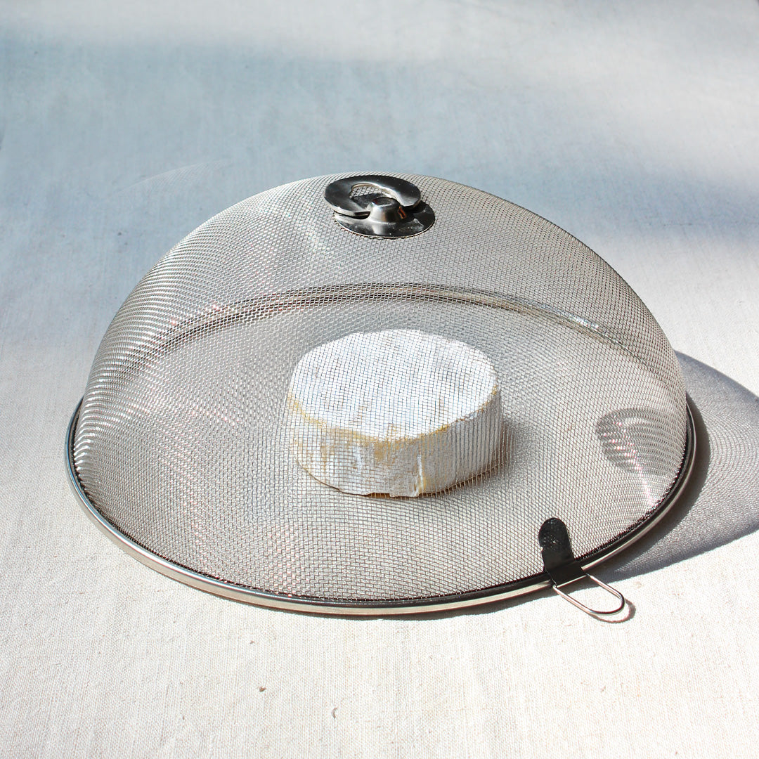 Cloche à fromage en maille inox
