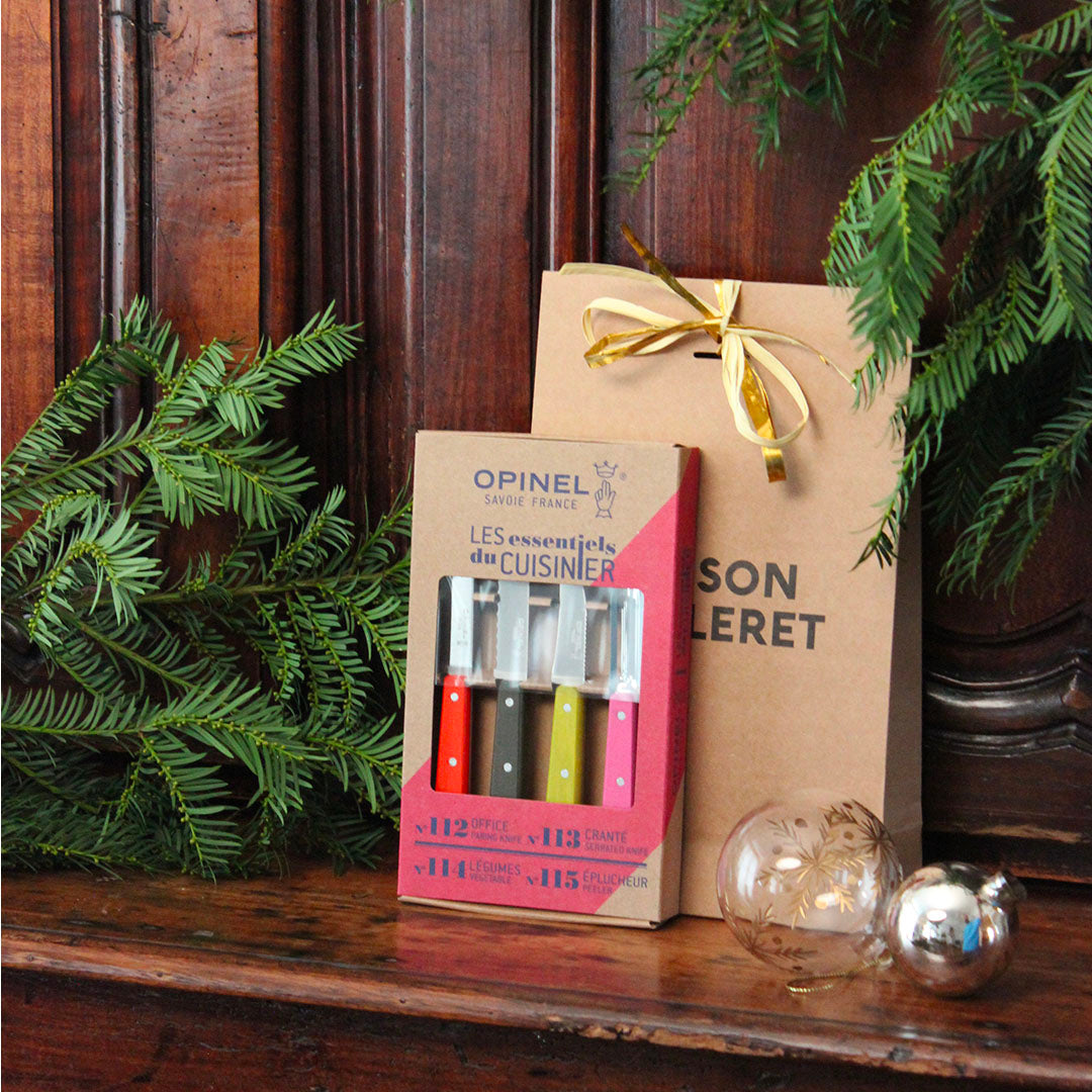 Coffret de couteaux de cuisine colorés Opinel