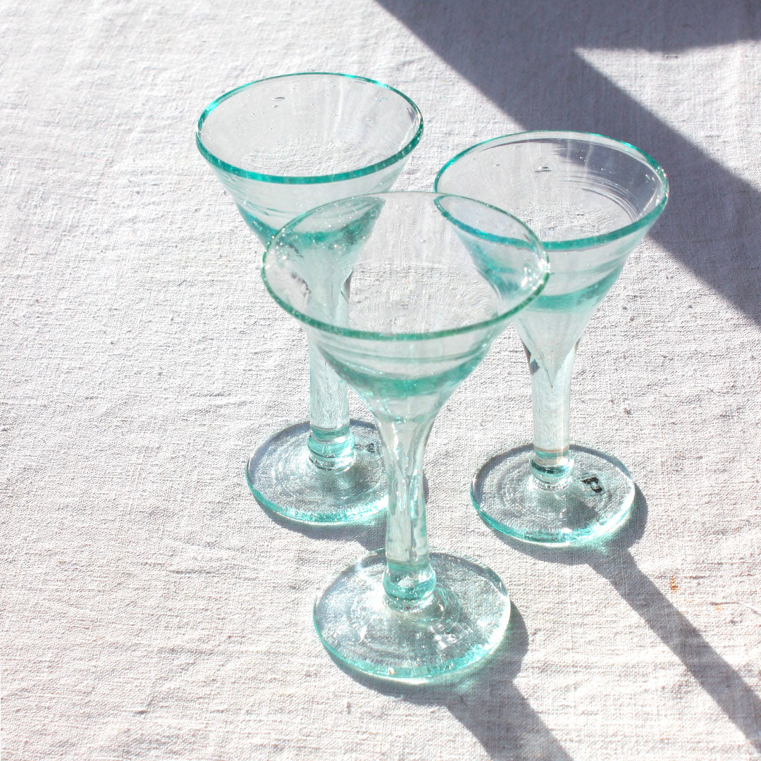 Coupe en verre artisanale