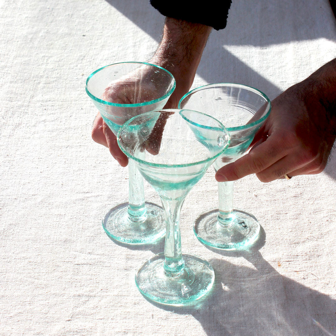 Coupe en verre artisanale