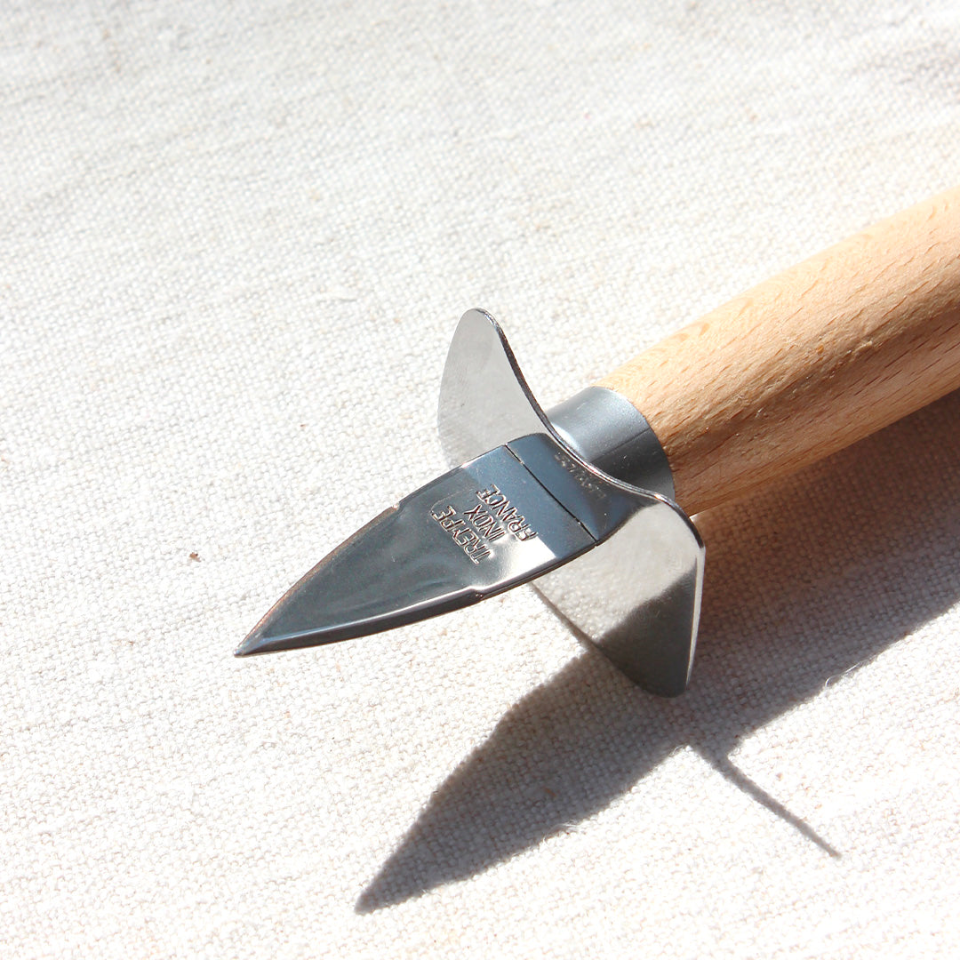 Couteau à huître avec garde