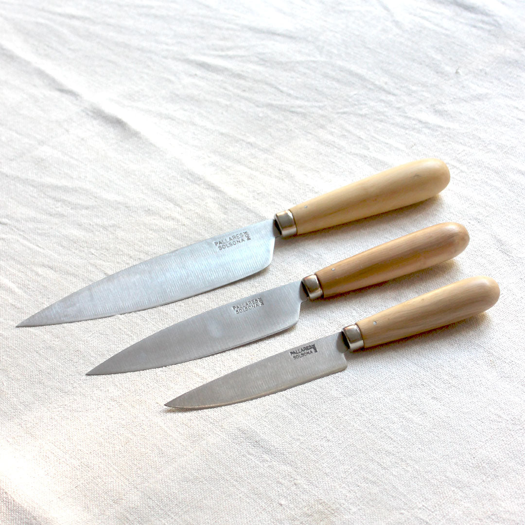 Grand couteau utilitaire manche en buis