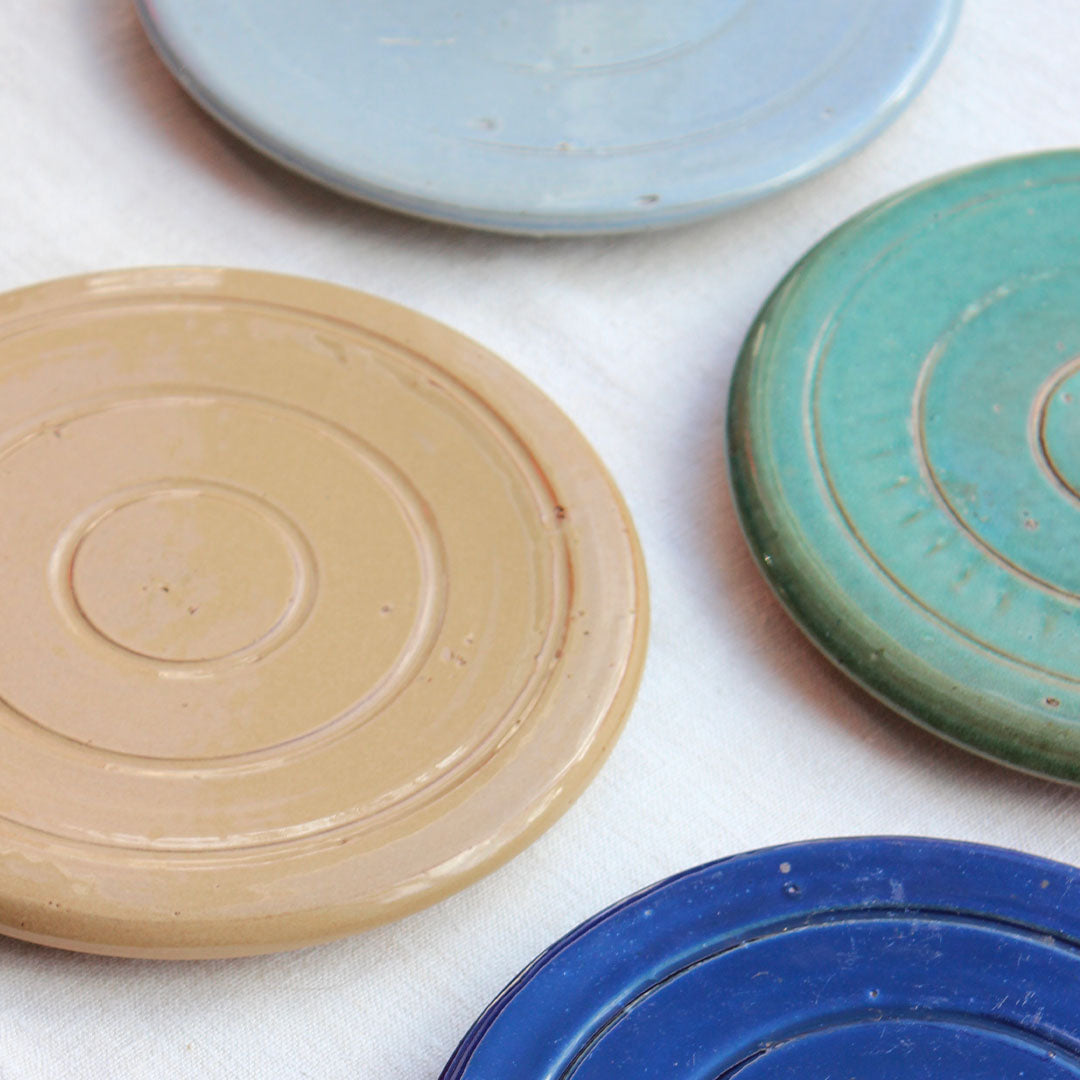 Dessous-de-plat en céramique artisanale