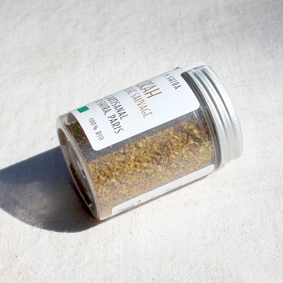 Dukkah aux pistaches sauvages