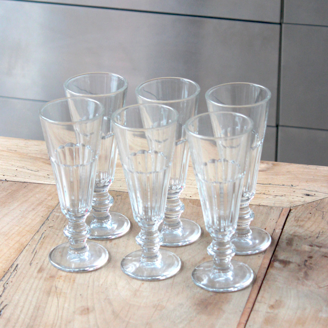 6 flûtes à champagne Périgord