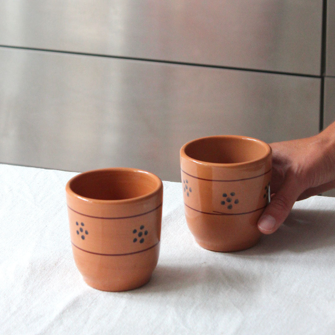 Gobelet en terre cuite