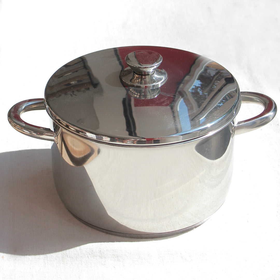 Grand faitout en inox 18/10