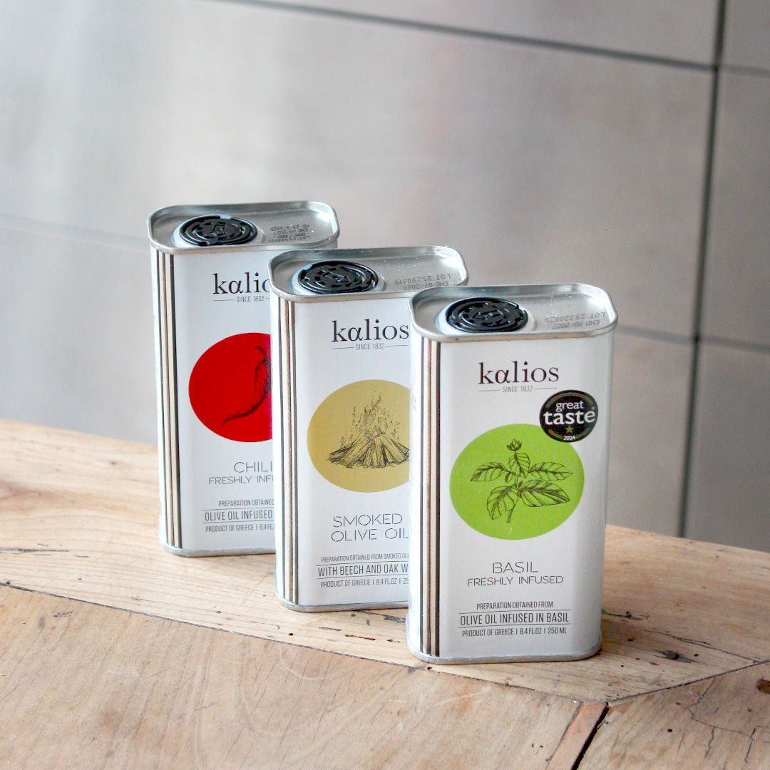 Petit bidon huile d'olive infusée au basilic