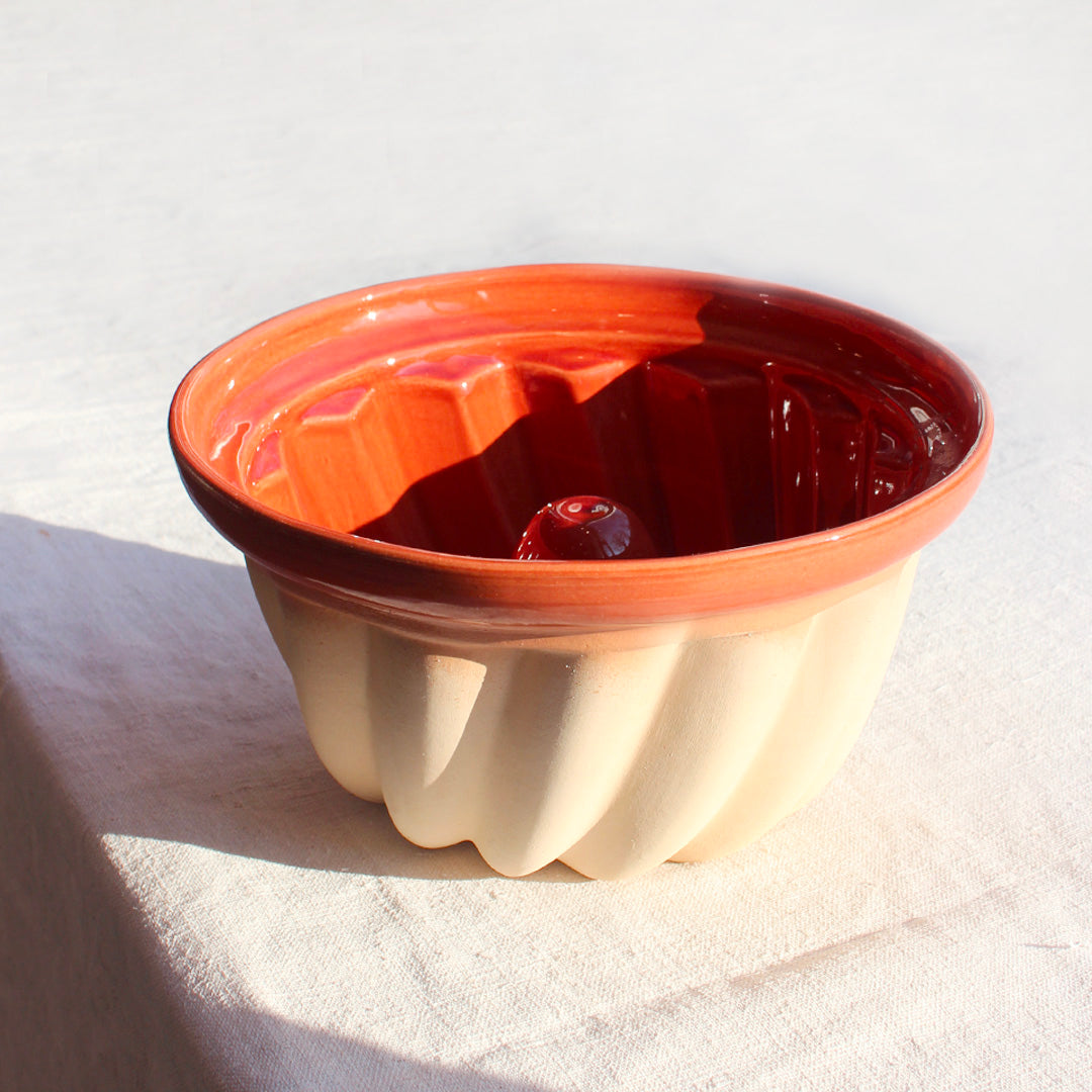 Moule à kouglof en terre cuite