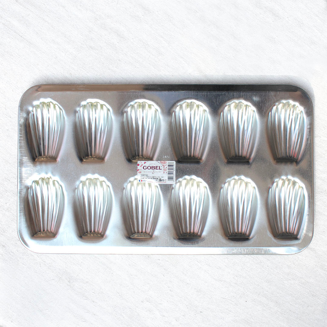 Plaque à madeleines en fer