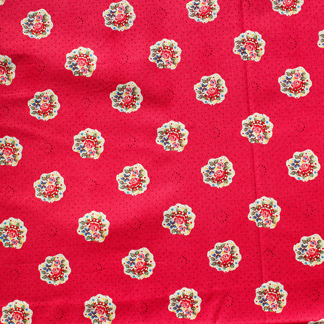 Nappe rectangulaire rouge provençal