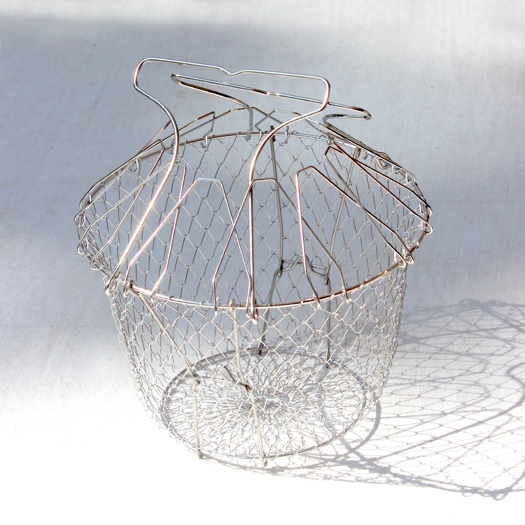 Panier à salade pliant