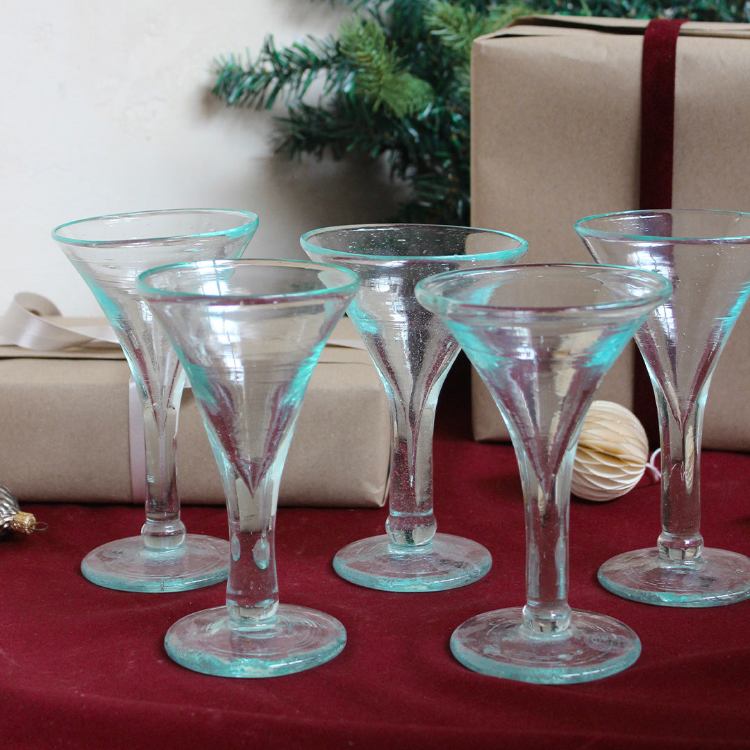 Coupe en verre artisanale