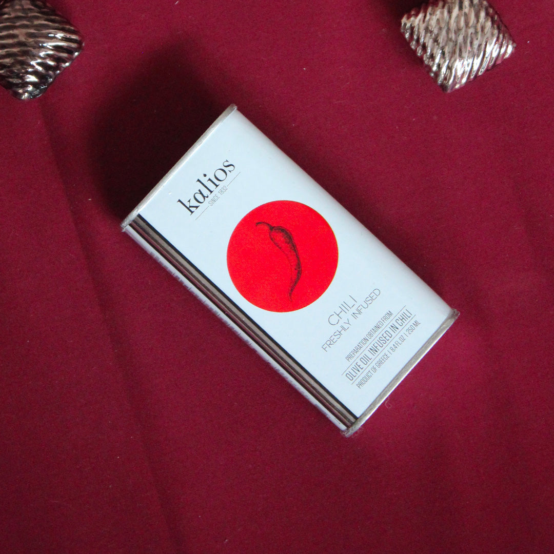 Petit bidon huile d'olive infusée au piment