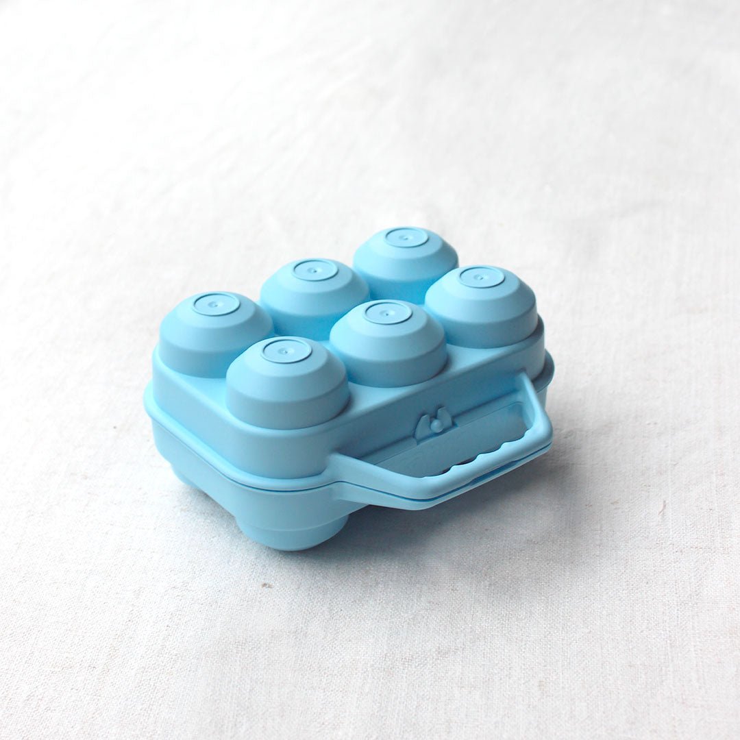 Boite à oeufs en plastique recyclé