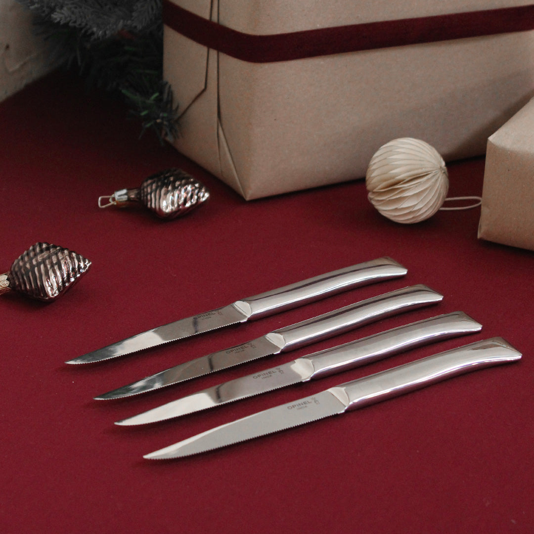 Coffret de couteaux à steak en inox