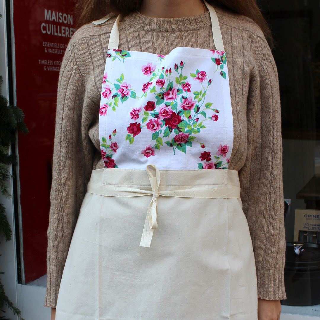 Tablier bavette upcyclé