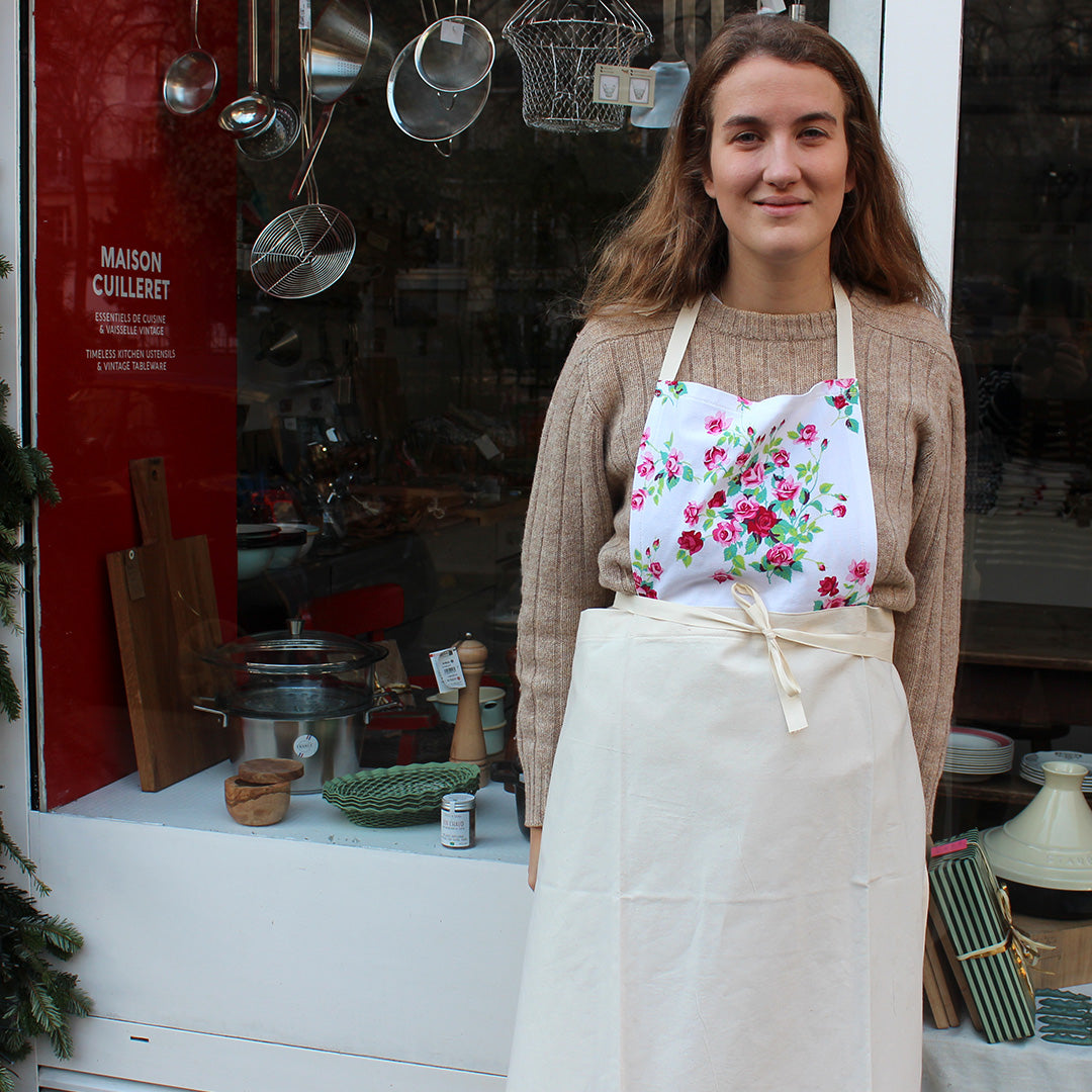 Tablier bavette upcyclé