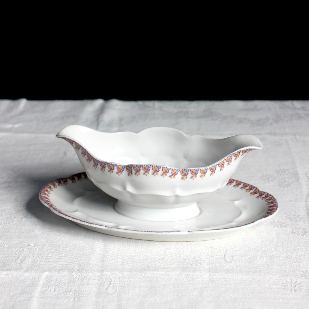 Saucière en porcelaine