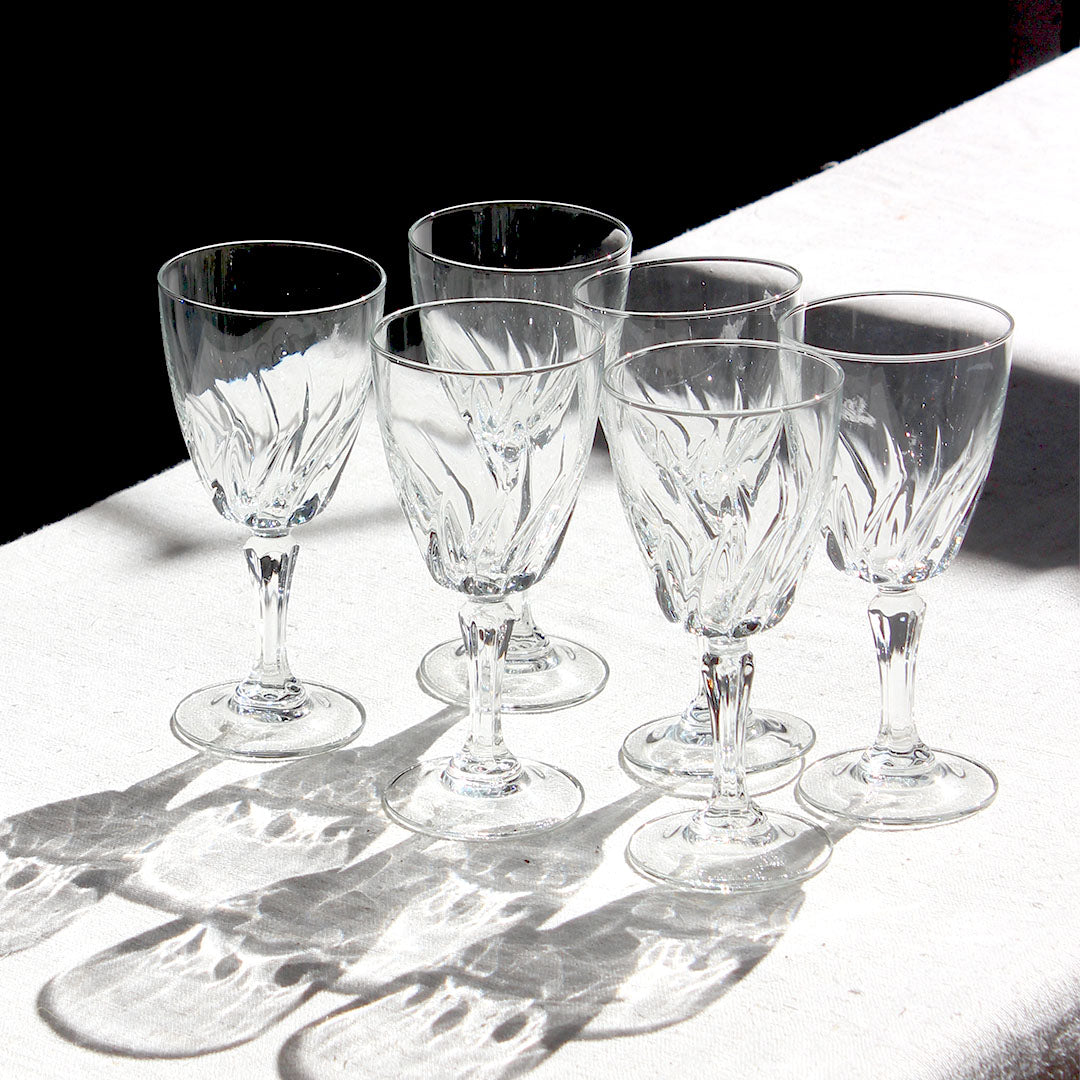 10 verres à pied