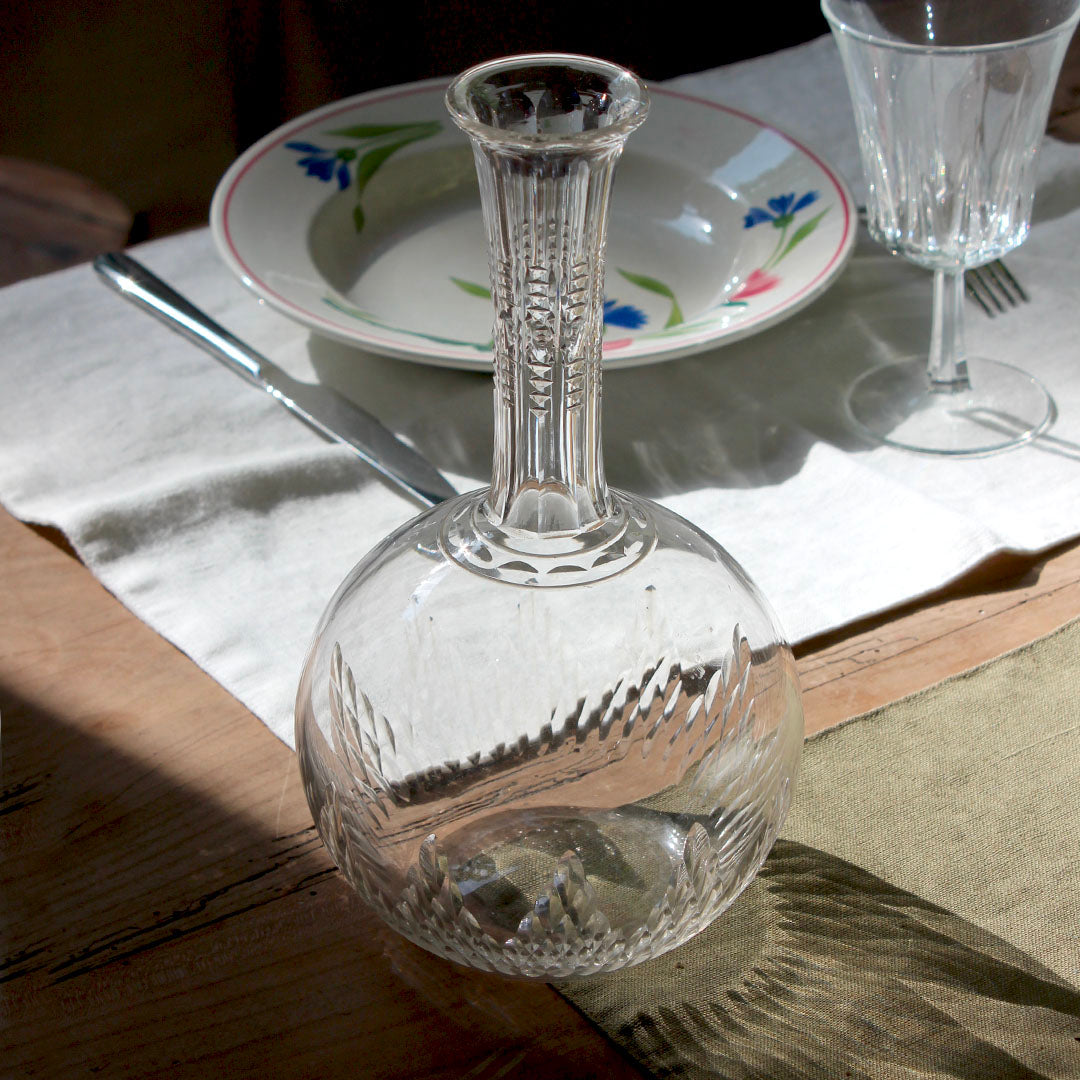 Carafe à vin en cristal