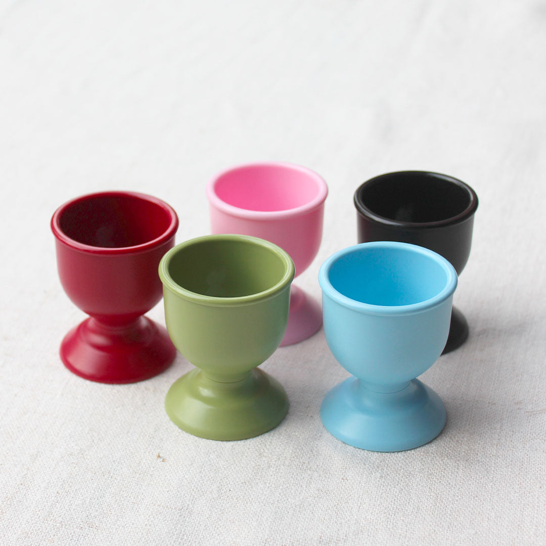 Coquetier en plastique recyclé