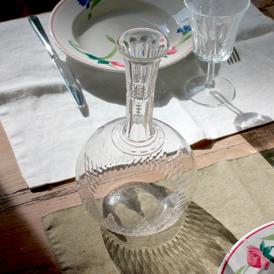 Carafe à vin en cristal