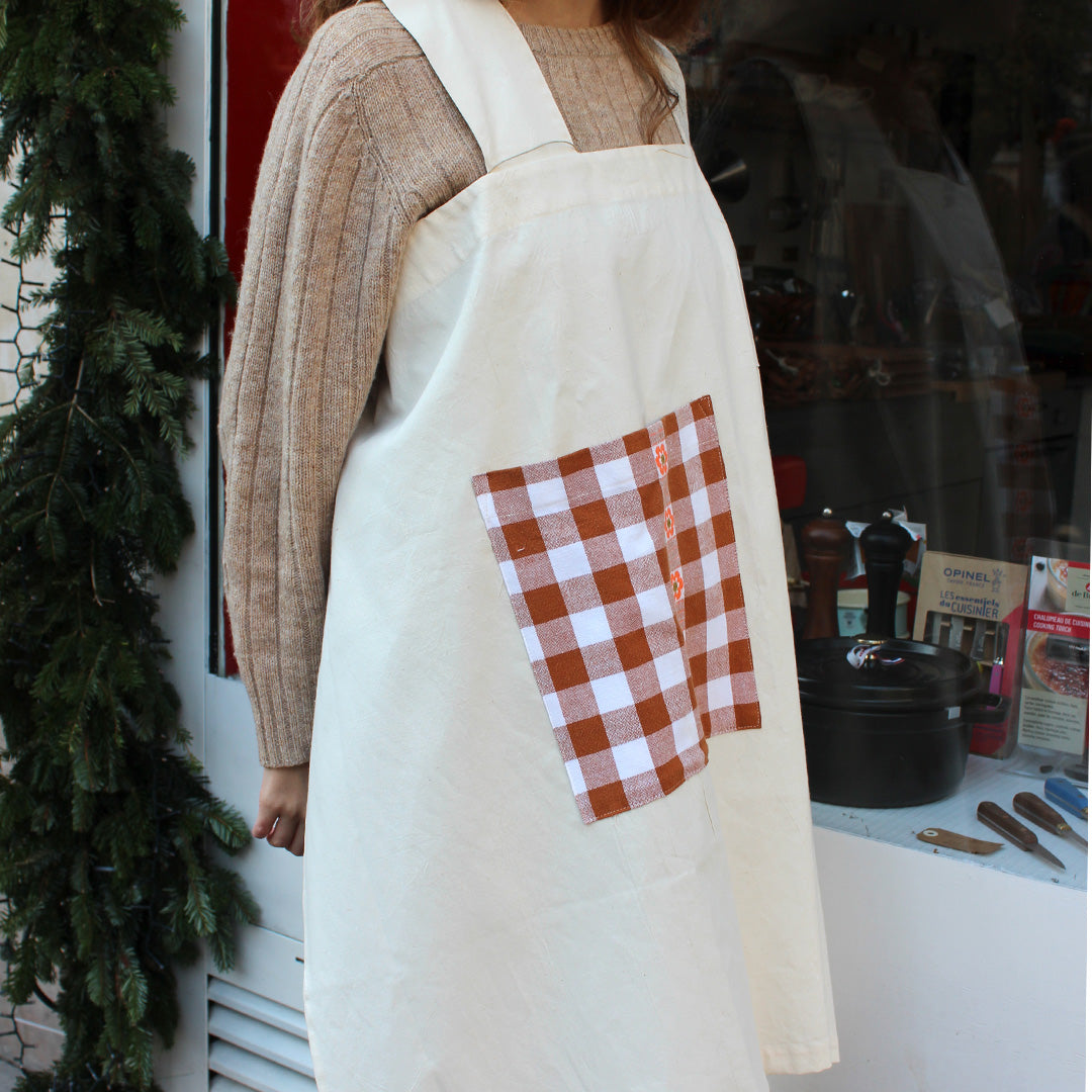 Tablier japonais upcyclé