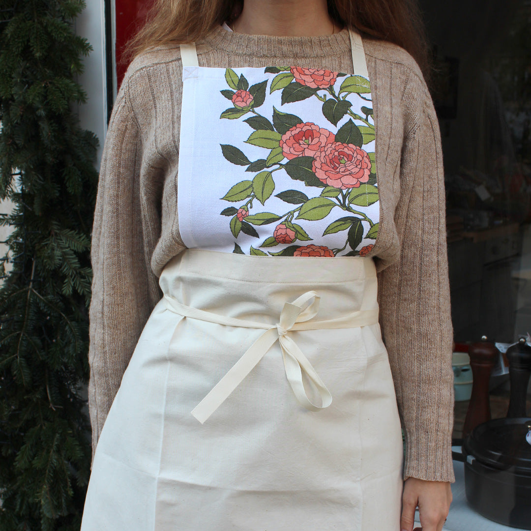 Tablier bavette upcyclé