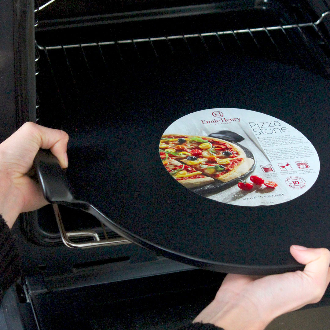 Plaque à pizza en céramique