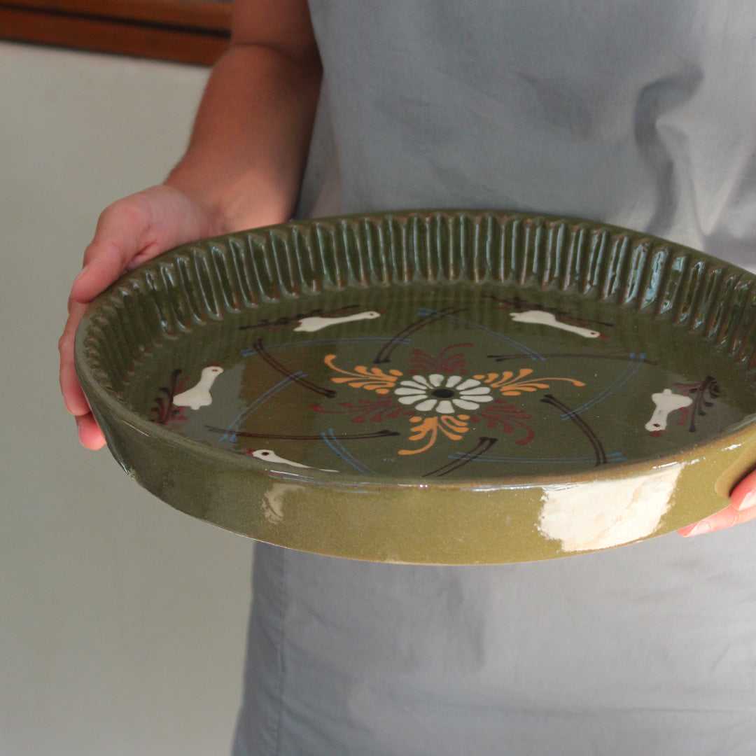 Plat à tarte alsacien