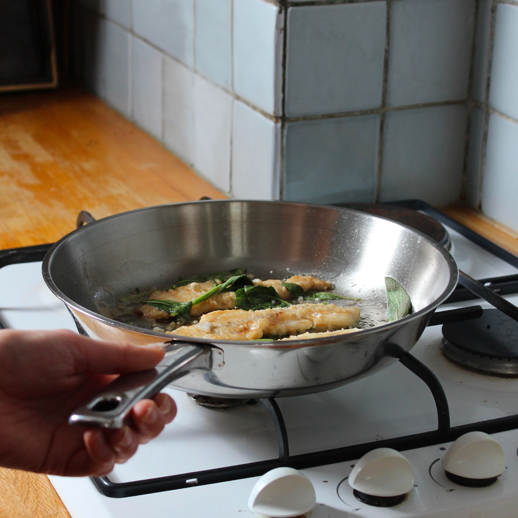 Poêle en inox 18/10