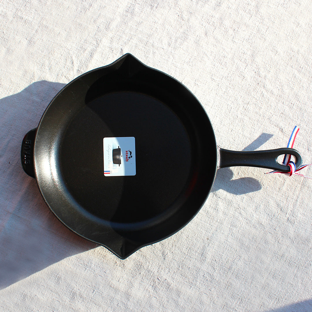 Poele en fonte staub 26cm noir