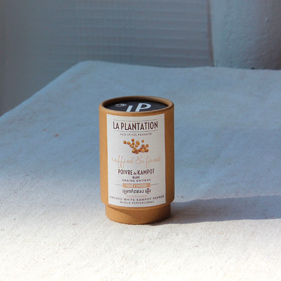 Poivre blanc fumé de Kampot