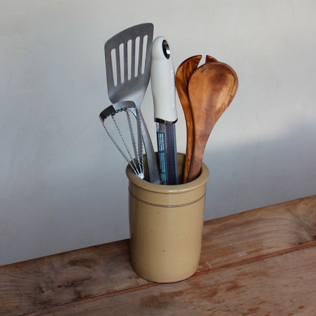 Pot à ustensiles en grès