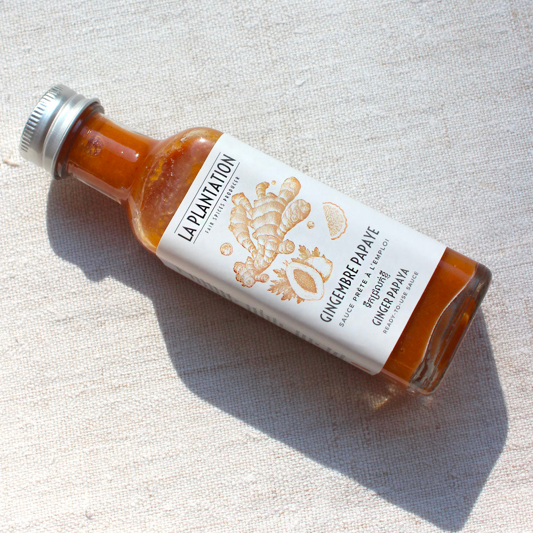 Sauce Gingembre Papaye du Cambodge
