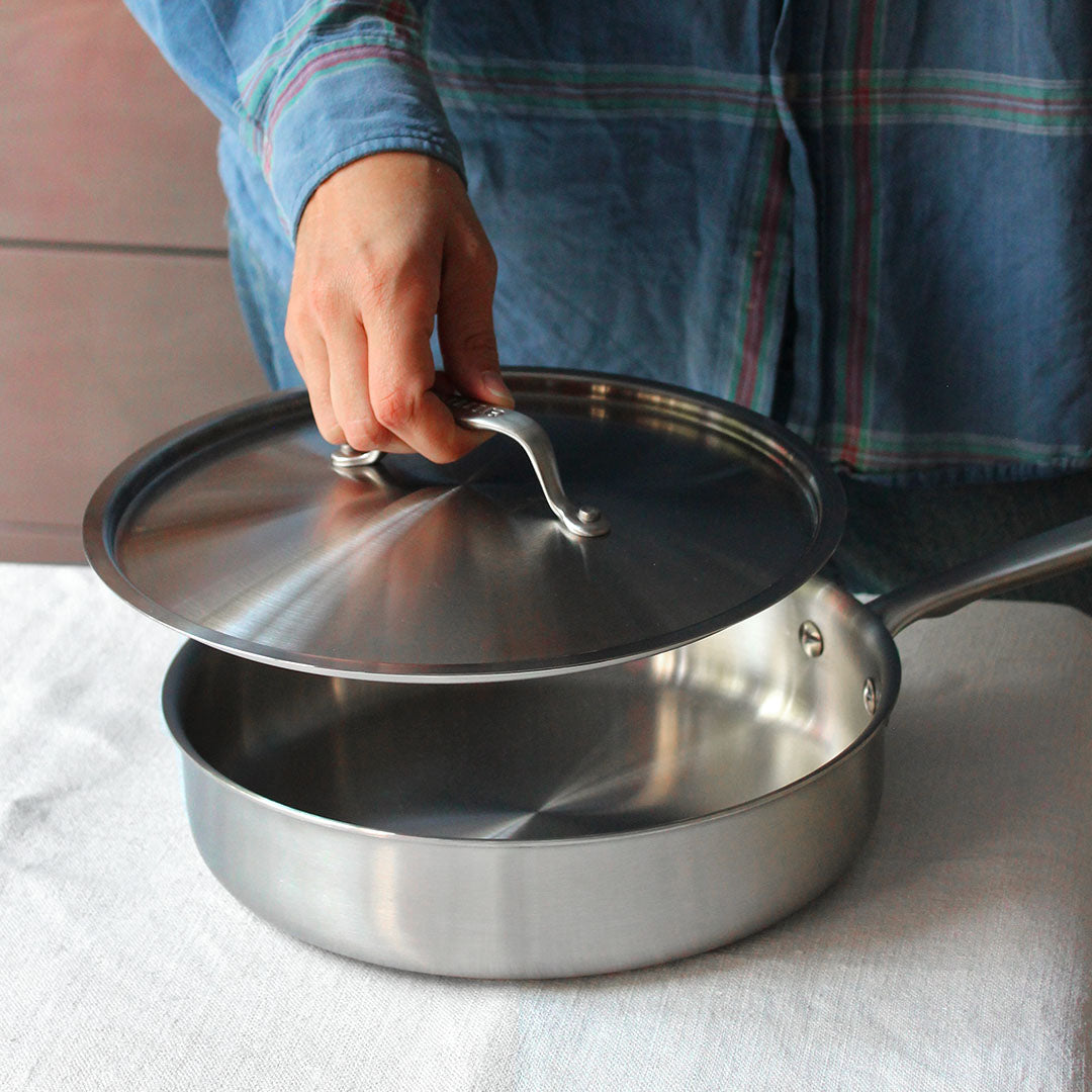 Sauteuse inox 18/10 Atma