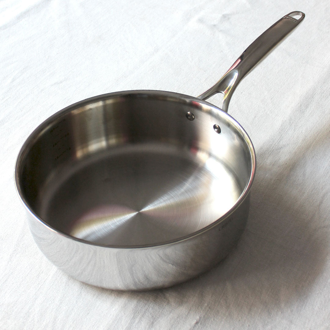 Sauteuse Castel Pro inox 18/10 cristel