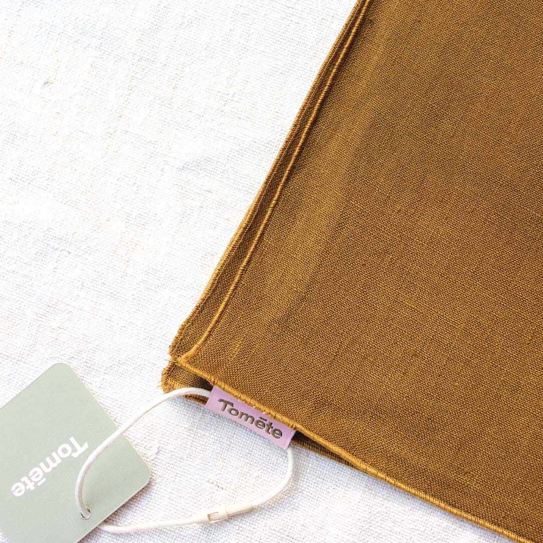 Serviettes de table 100% lin uni