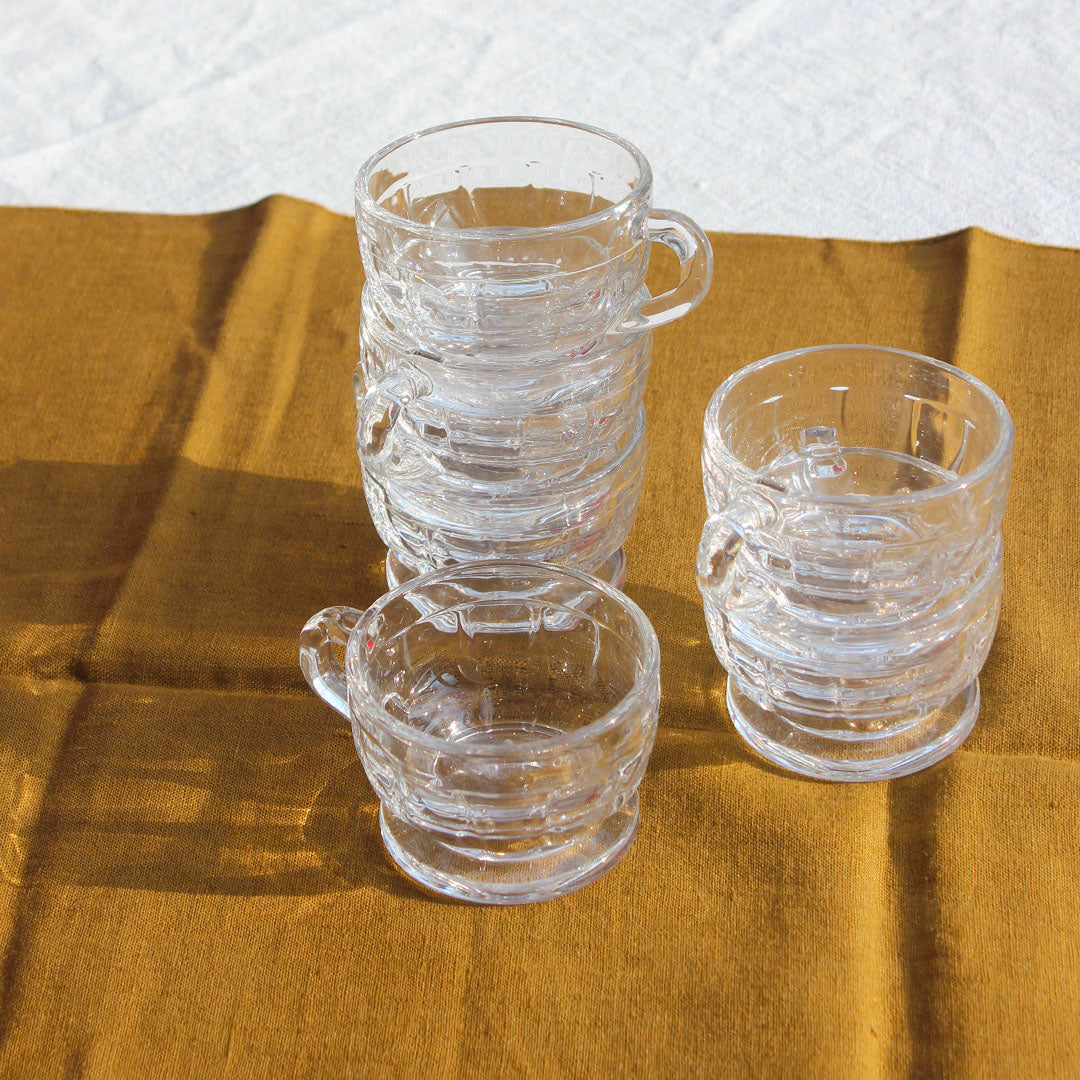 Tasse à expresso en verre la rochère