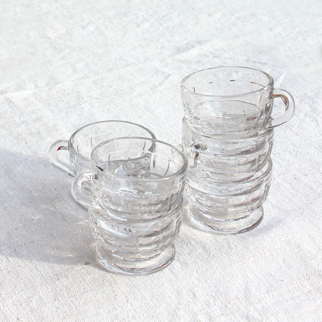 Tasse à expresso en verre la rochère