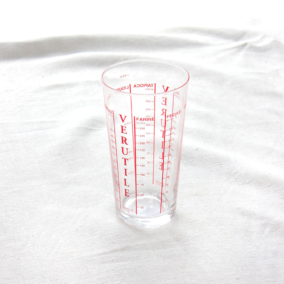 Verre doseur en verre