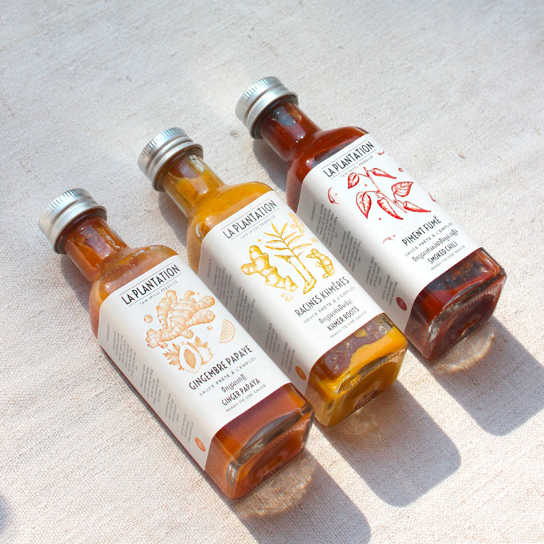 Sauce Gingembre Papaye du Cambodge