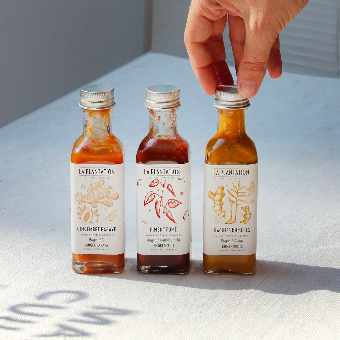 Sauce aux racines Khmers du Cambodge